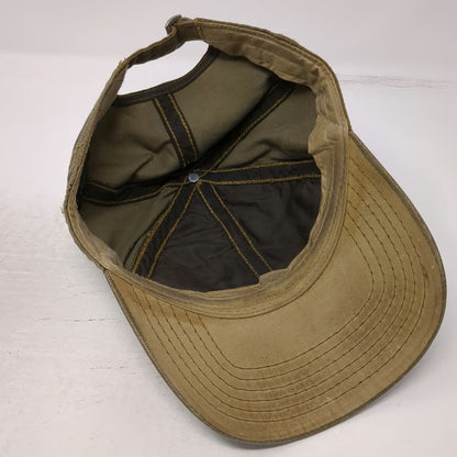 Mossy Oak Baseball Cap Brown One Size Contrast Stitching Adjustable Logo Hat