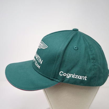 Aston Martin Green One Size Hat F1 Racing Team Strapback Cognizant Wings