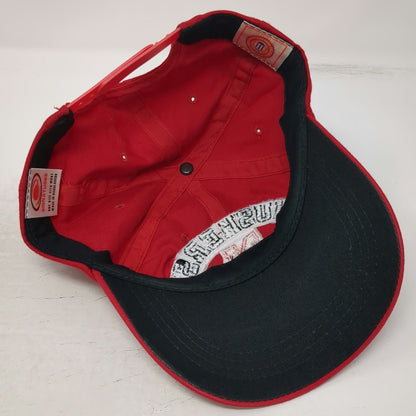 Nebraska Cornhuskers NCAA Signatures Snapback Hat Red One Size Embroidered Cap