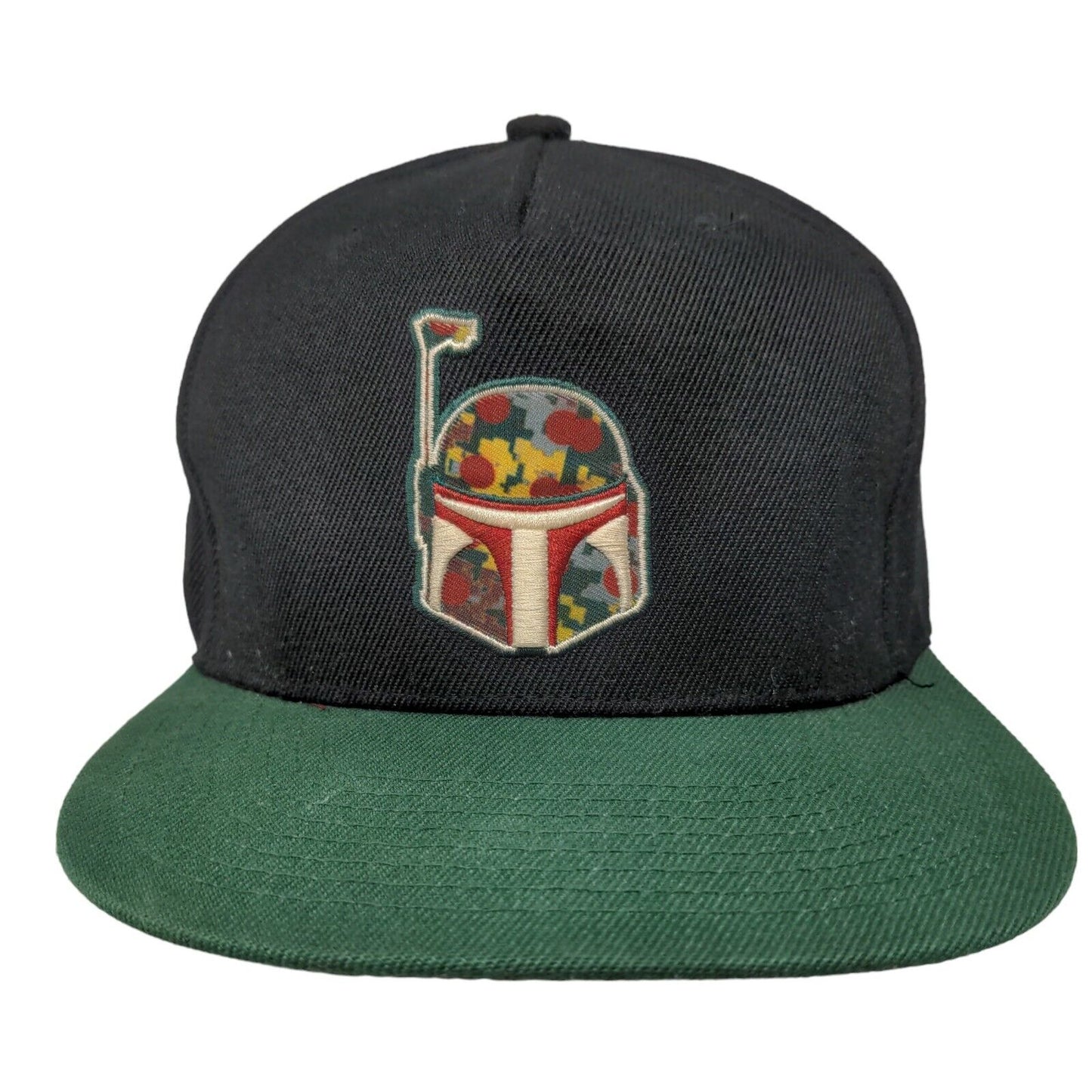 Star Wars Futura Laboratories Mens Snapback Hat Black OSFM Embroidered Boba Fett