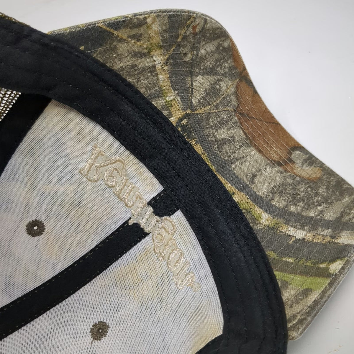 Remington Baseball Cap Green One Size Mesh Back Strapback Camo Hunting hat
