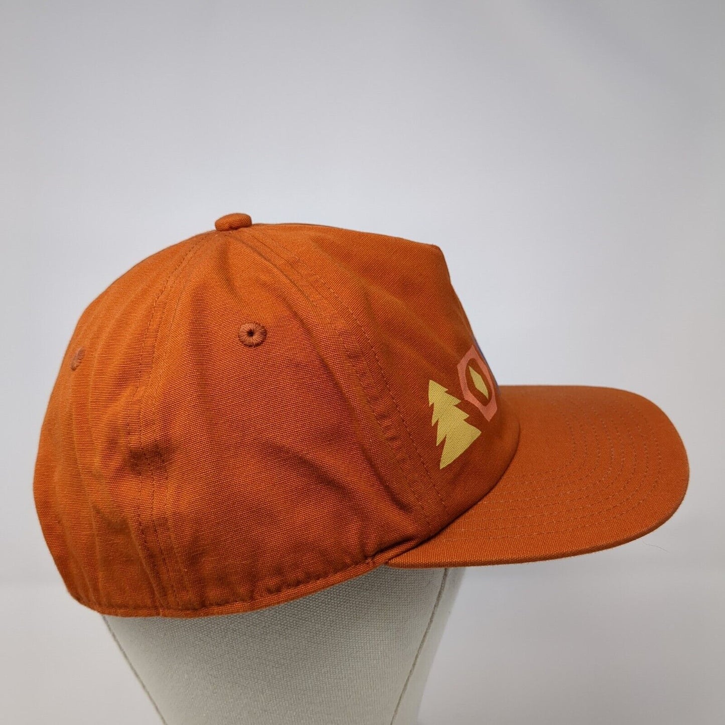 Patagonia Spirited Seasons Snapback Hat Brown OS Adjustable Netplus Vented Holes
