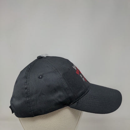 Too Young To Be 70 Strapback Hat Black One Size Adjustable Embroidered