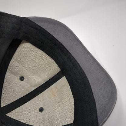 Carhartt Snapback Hat Gray One Size Adjustable Embroidered Patch Logo 6 Panel
