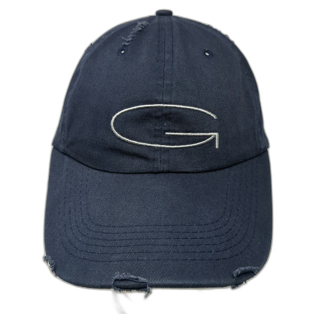 Gansevoort Baseball Cap Blue One Size Strapback Meatpacking NYC Embroidered Hat