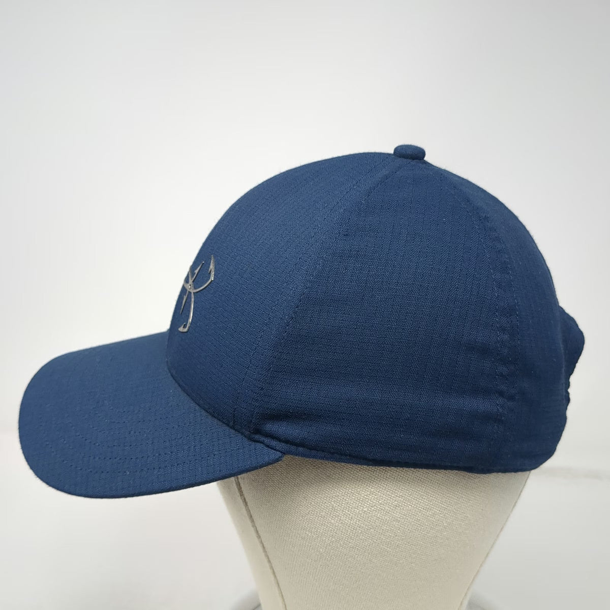 Under Armour Baseball Cap Blue One Size Fish Hooks Logo Strapback Hat Armourvent