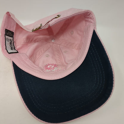 Sun Valley Slideback Hat Pink One Size Adjustable Embroidered Gear For Sports