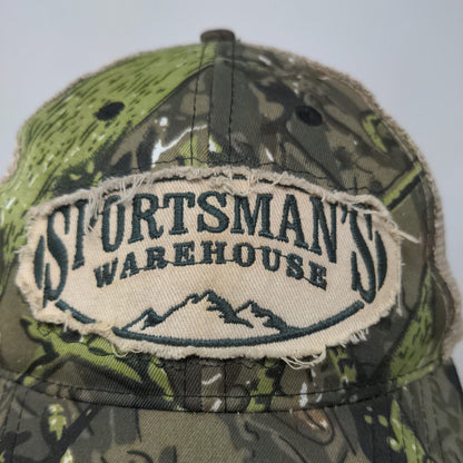 Sportsman's Warehouse Stapback Trucker Hat Camouflage OSFM Mesh Back Embroidered