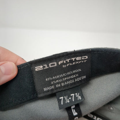 Smith Optics Fitted Hat Gray 7 1/4-7 5/8 Embroidered 210 Fitted Flexfit