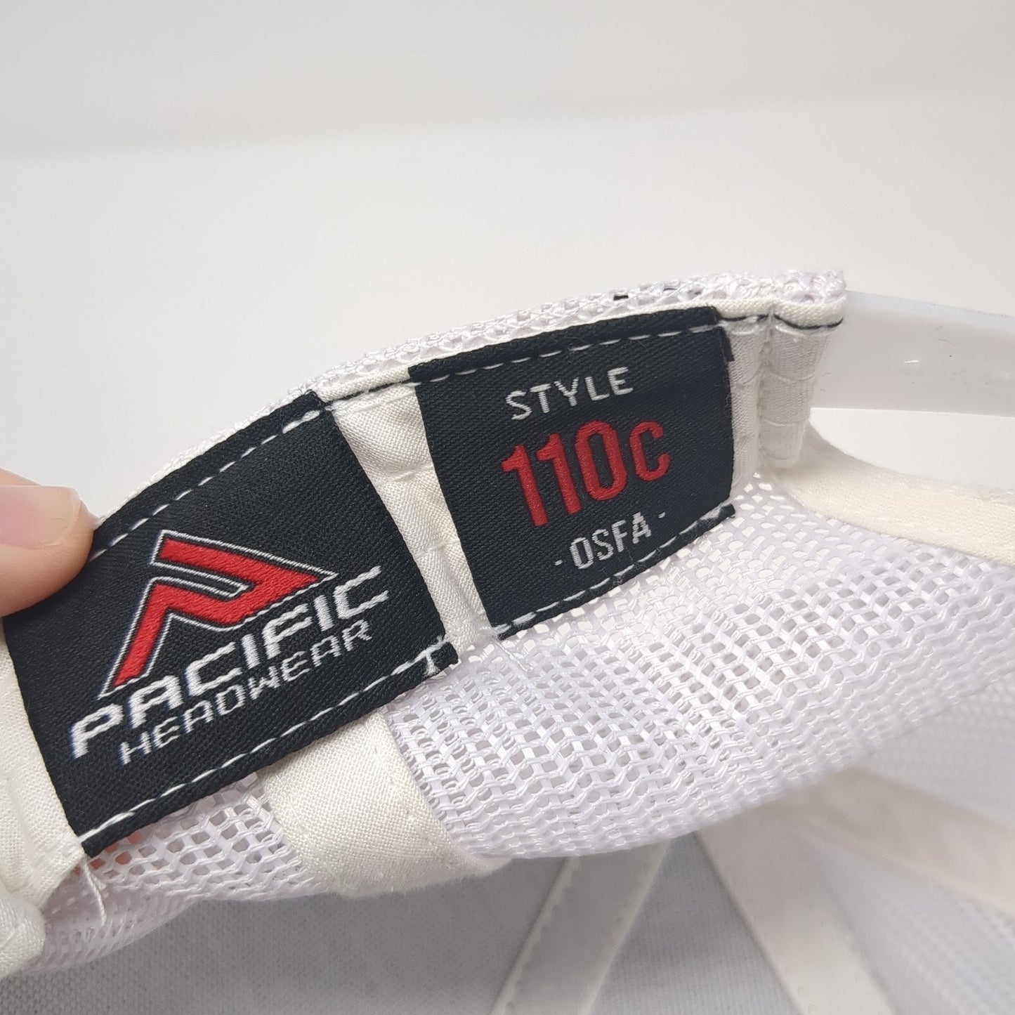 Charlie Hustle Trucker Hat Black One Size Adjustable Mesh Back Pacific Headwear