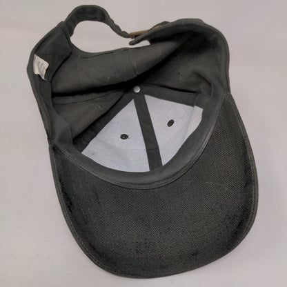 Masada Slideback Hat Green 58cm Adjustable Solid 6 Panel Vent Holes
