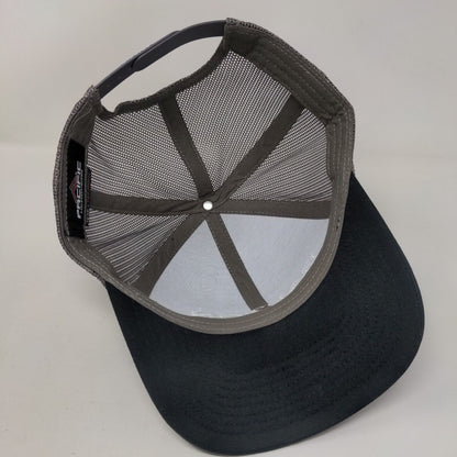 Barton Family Estate Snapback Trucker Hat Black OS Mesh Back Pacific Headwear