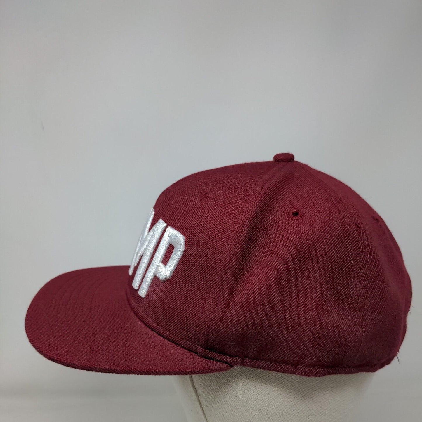 Gump 44 Snapback Hat Red One Size Embroidered 6 Panel Nostalgia