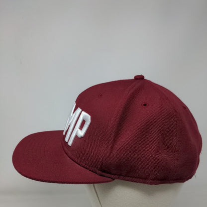 Gump 44 Snapback Hat Red One Size Embroidered 6 Panel Nostalgia