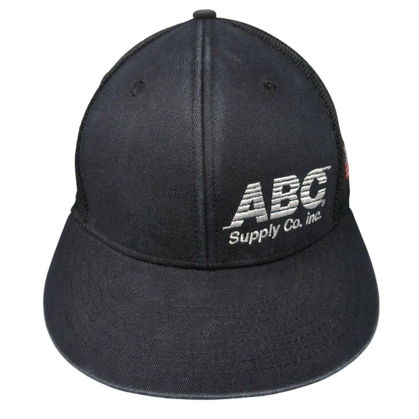ABC Supply Co Inc. Snapback Trucker Hat Blue One Size Mesh Back 6 Panel