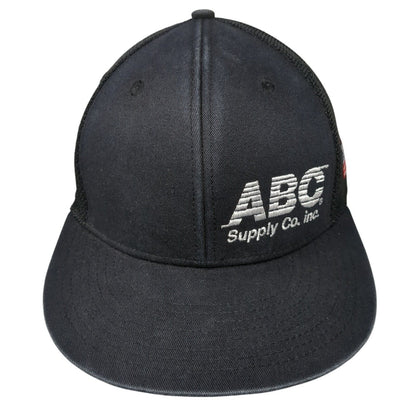 ABC Supply Co Inc. Snapback Trucker Hat Blue One Size Mesh Back 6 Panel