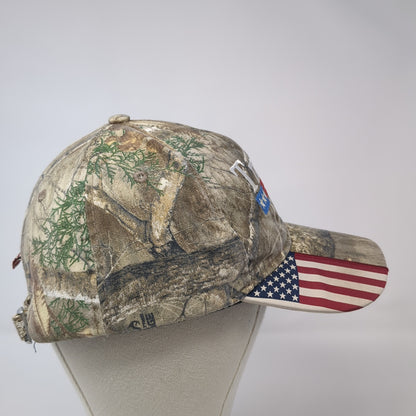 Trump 2020 Slideback Hat Multicolor One Size Adjustable Camo Outdoor Cap