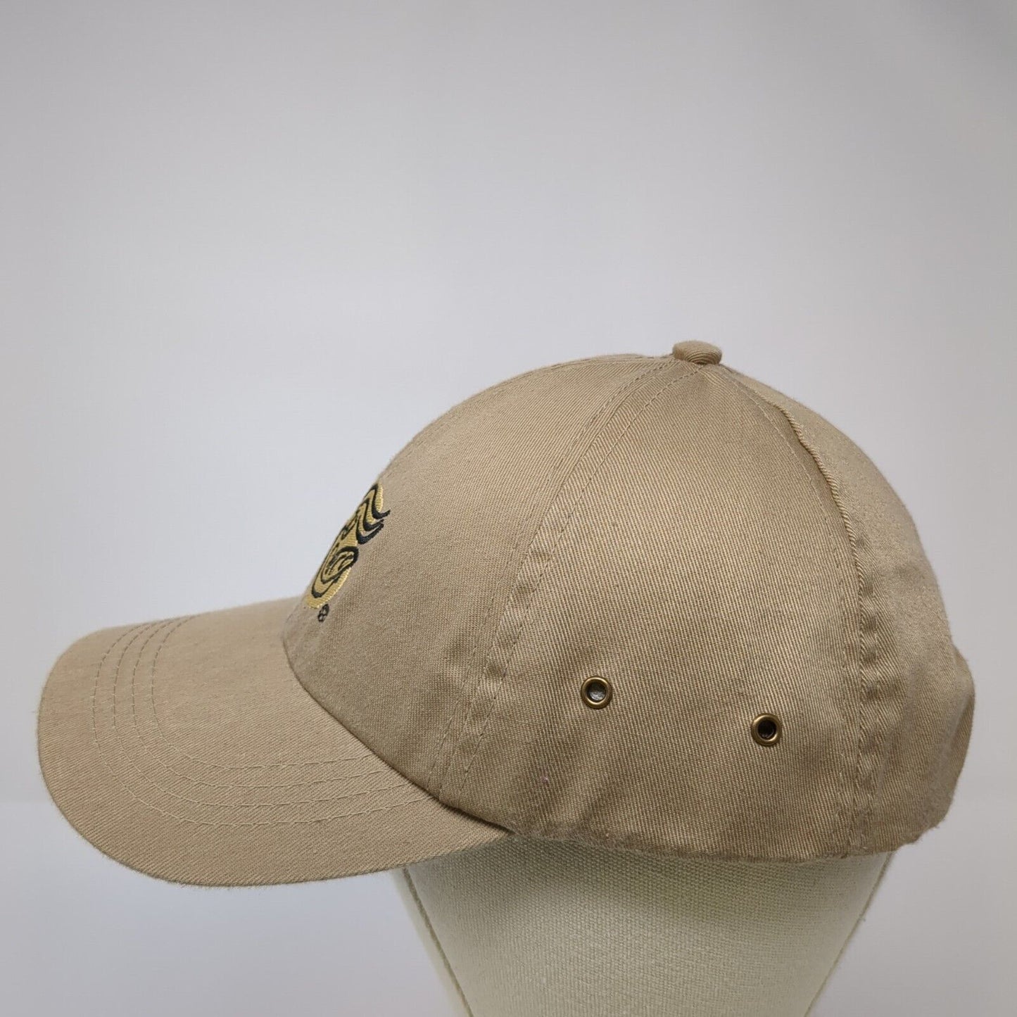 Panera Bread Strapback Hat Brown One Size Adjustable Embroidered 6 Panel
