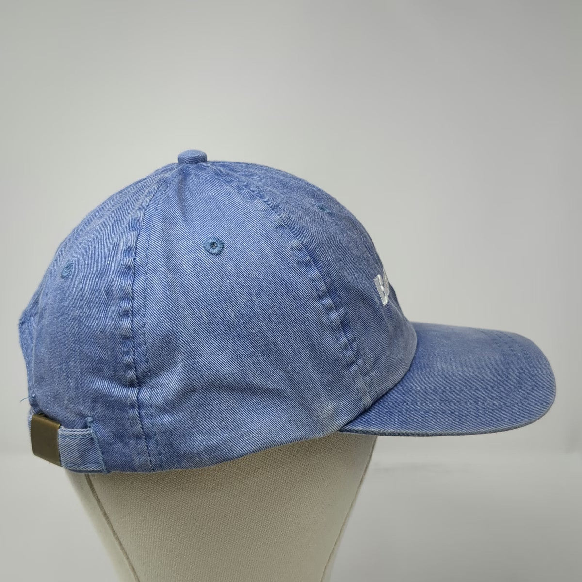 Dorfman Pacific Baseball Cap Blue One Size BoatU.S. Logo Slideback Cotton hat