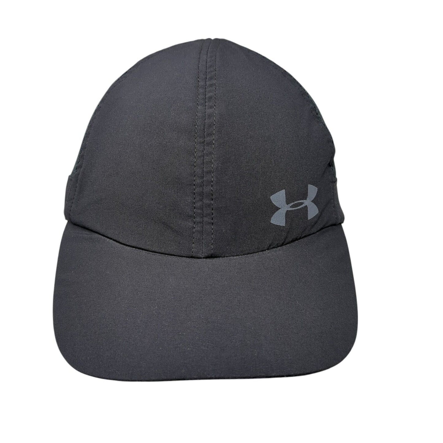 Under Armour Women's Strapback Hat Black OSFA Adjustable Solid Mesh