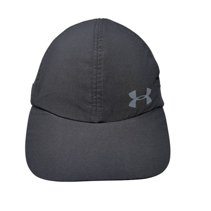 Under Armour Women's Strapback Hat Black OSFA Adjustable Solid Mesh