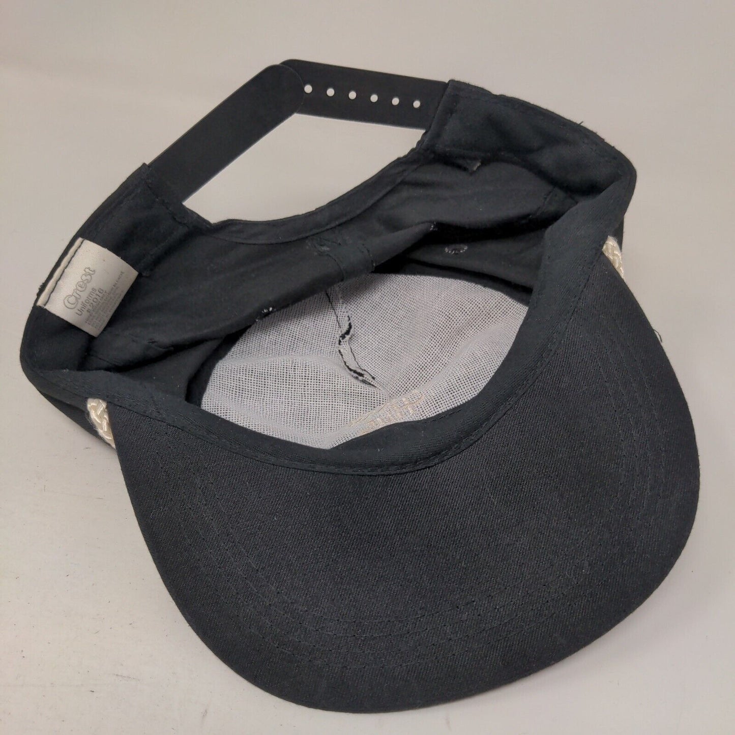 Pizza Hut Snapback Hat Black One Size Adjustable Embroidered Rope Crew Cap