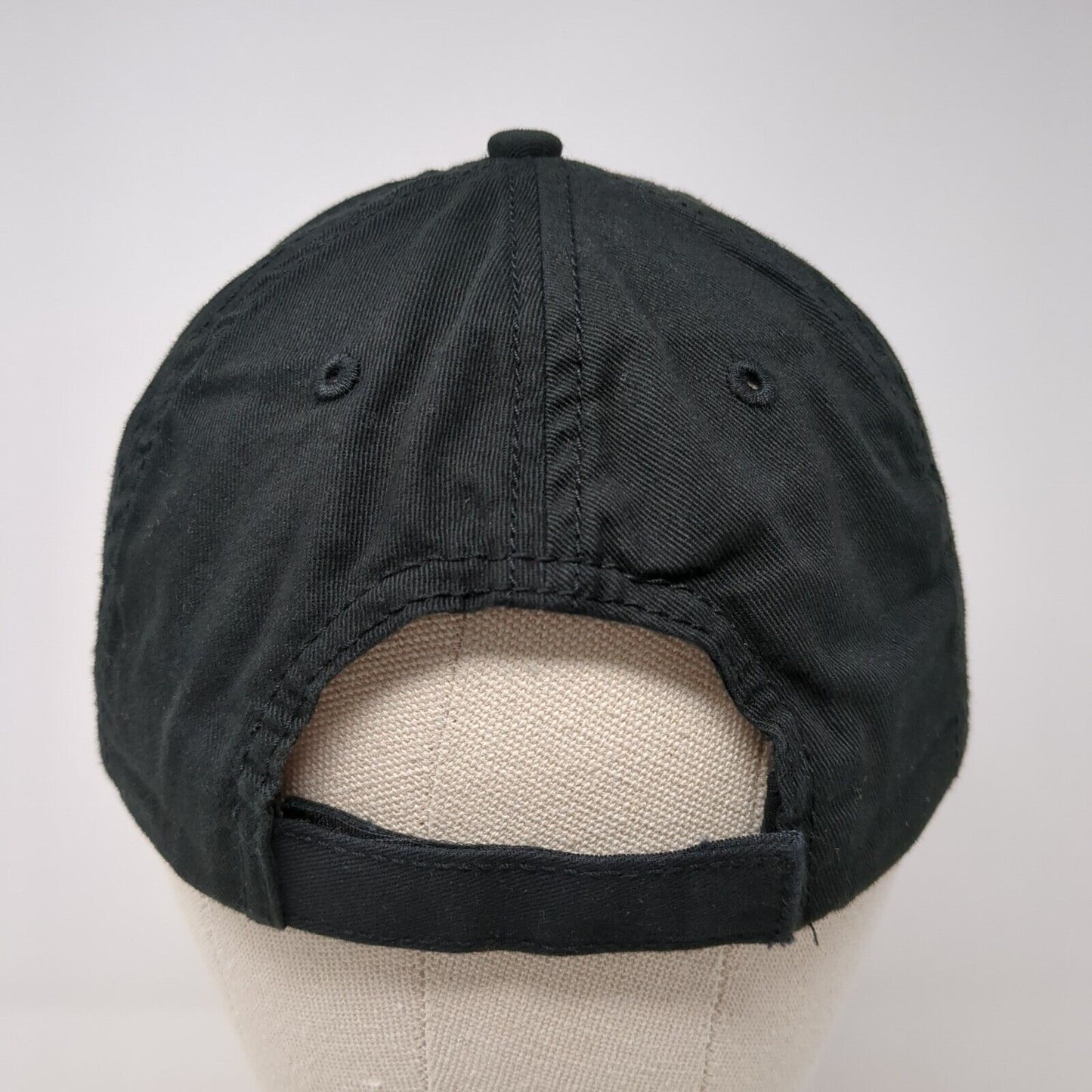 KW Kenworth Strapback Hat Black One Size Adjustable Embroidered 6 Panel Cotton
