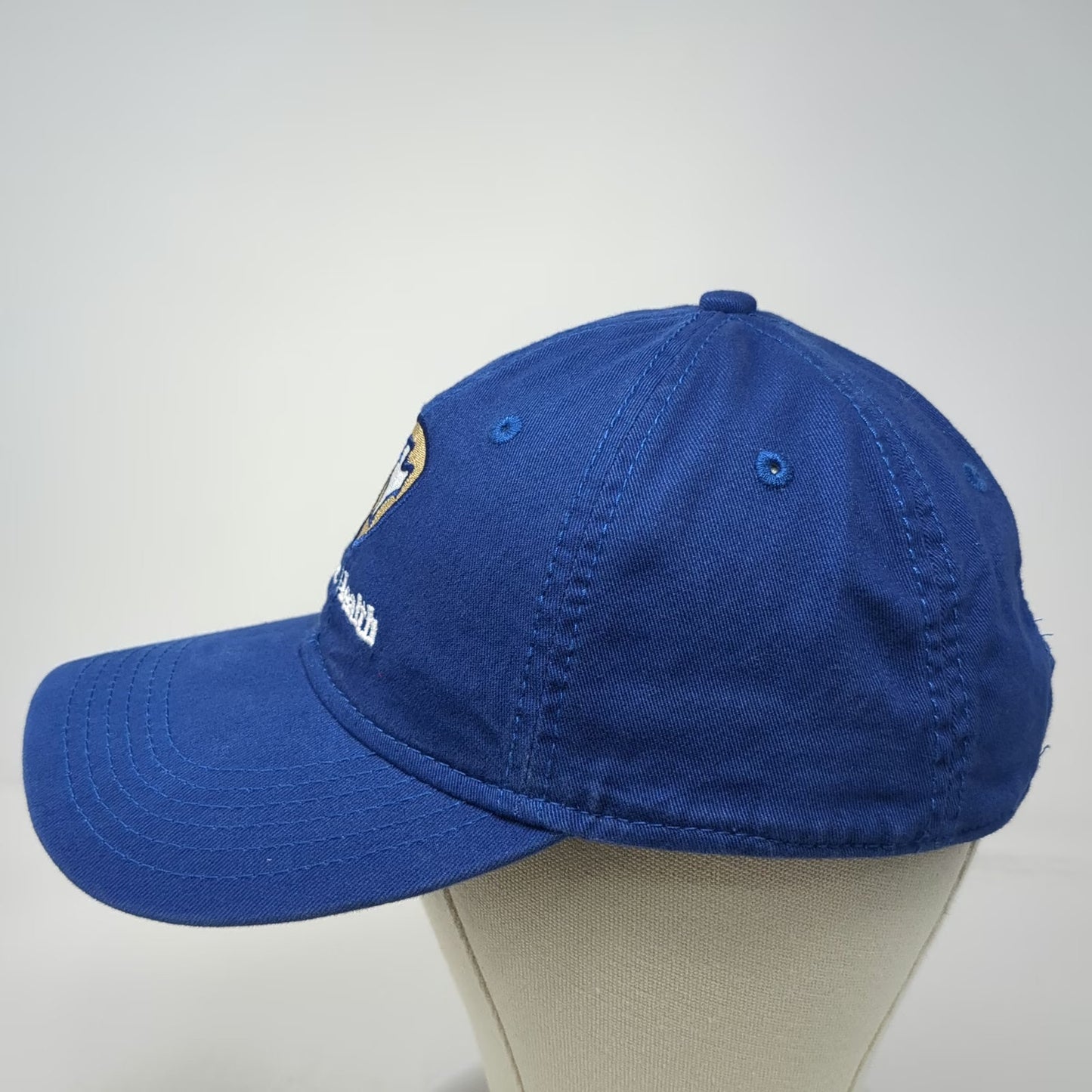 Sportsman Baseball Cap Blue One Size Adjustable Public Health Embroidered Hat