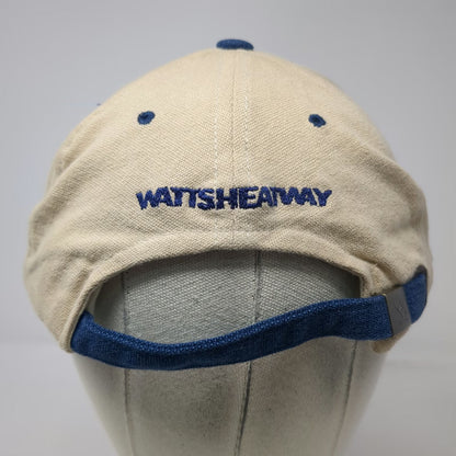 Yupoong Baseball Cap Beige Blue One Size F.W. Webb Watts Heatway Slideback Hat