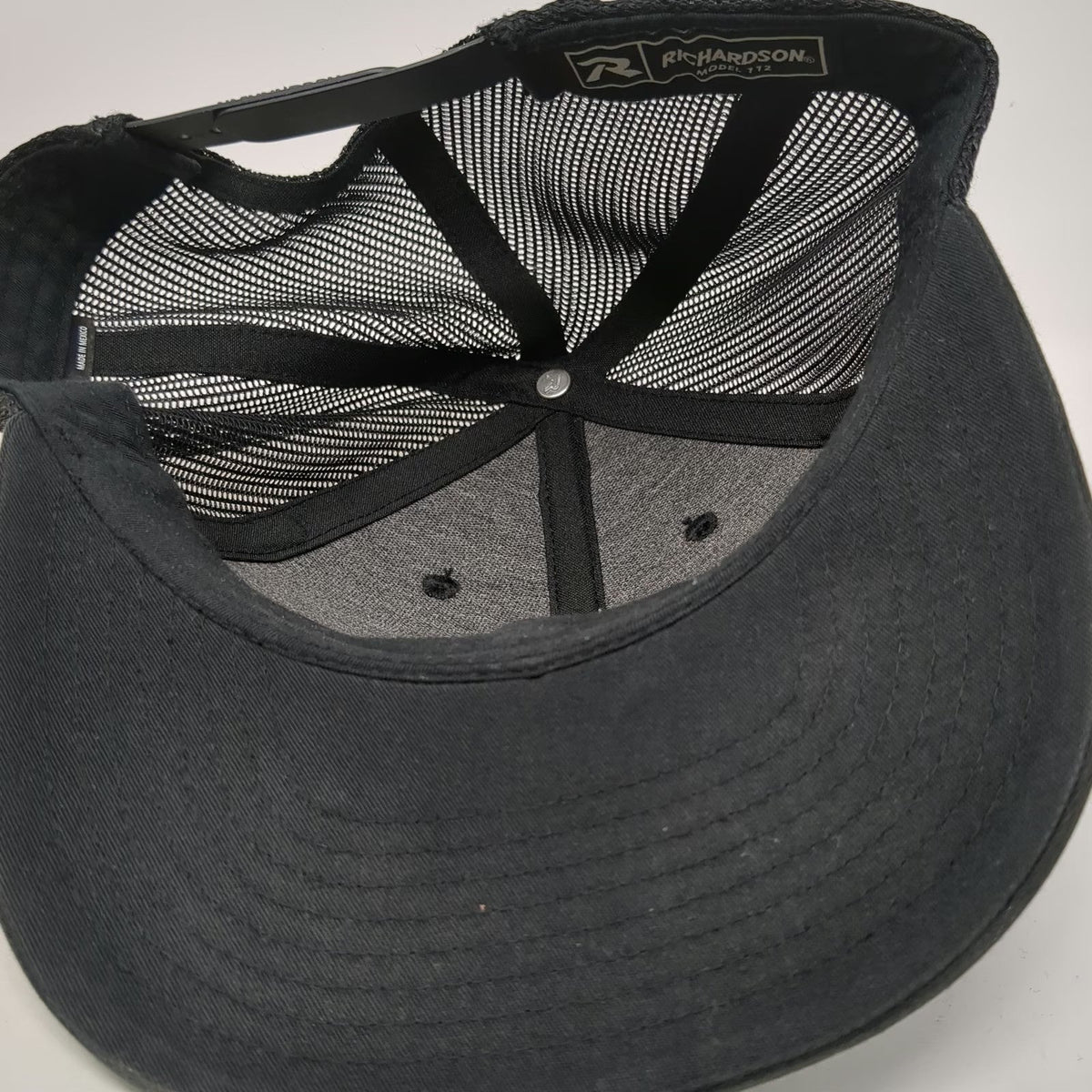 Richardson Trucker Hat Black One Size Mac Tools Great To Work With Logo Patch