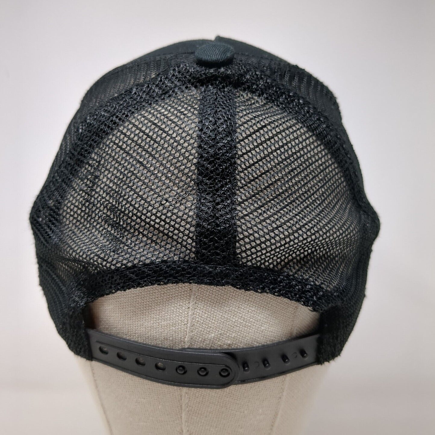 Top Golf Snapback Trucker Hat Black OSFA Adjustable Embroidered Mesh Back