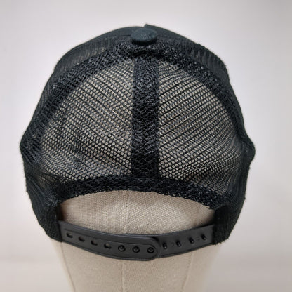Top Golf Snapback Trucker Hat Black OSFA Adjustable Embroidered Mesh Back