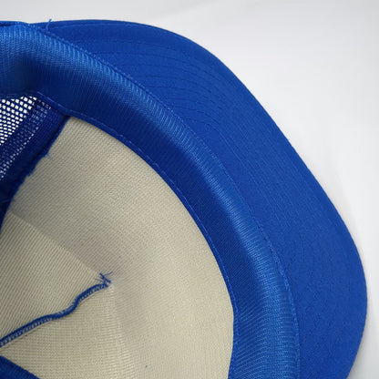 Designer Award Trucker Hat Blue One Size Dairy Farmers Oregon Patch Foam Mesh
