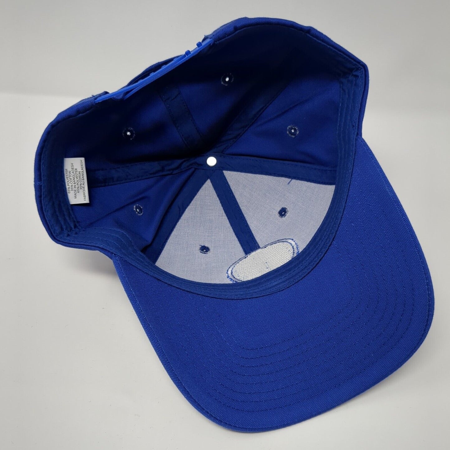 Pioneer Federal Credit Union Snapback Hat Blue One Size Adjustable