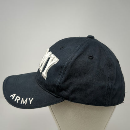 Rothco Baseball Cap Black One Size Strapback Embroidered Army Military Logo Hat