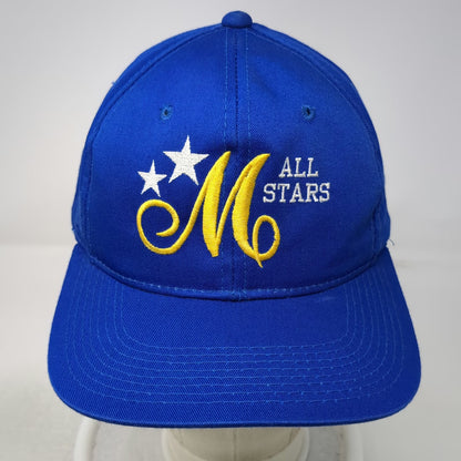 Kudzu Snapback Blue One Size M All Stars Green Undervisor Baseball Hat Graphic