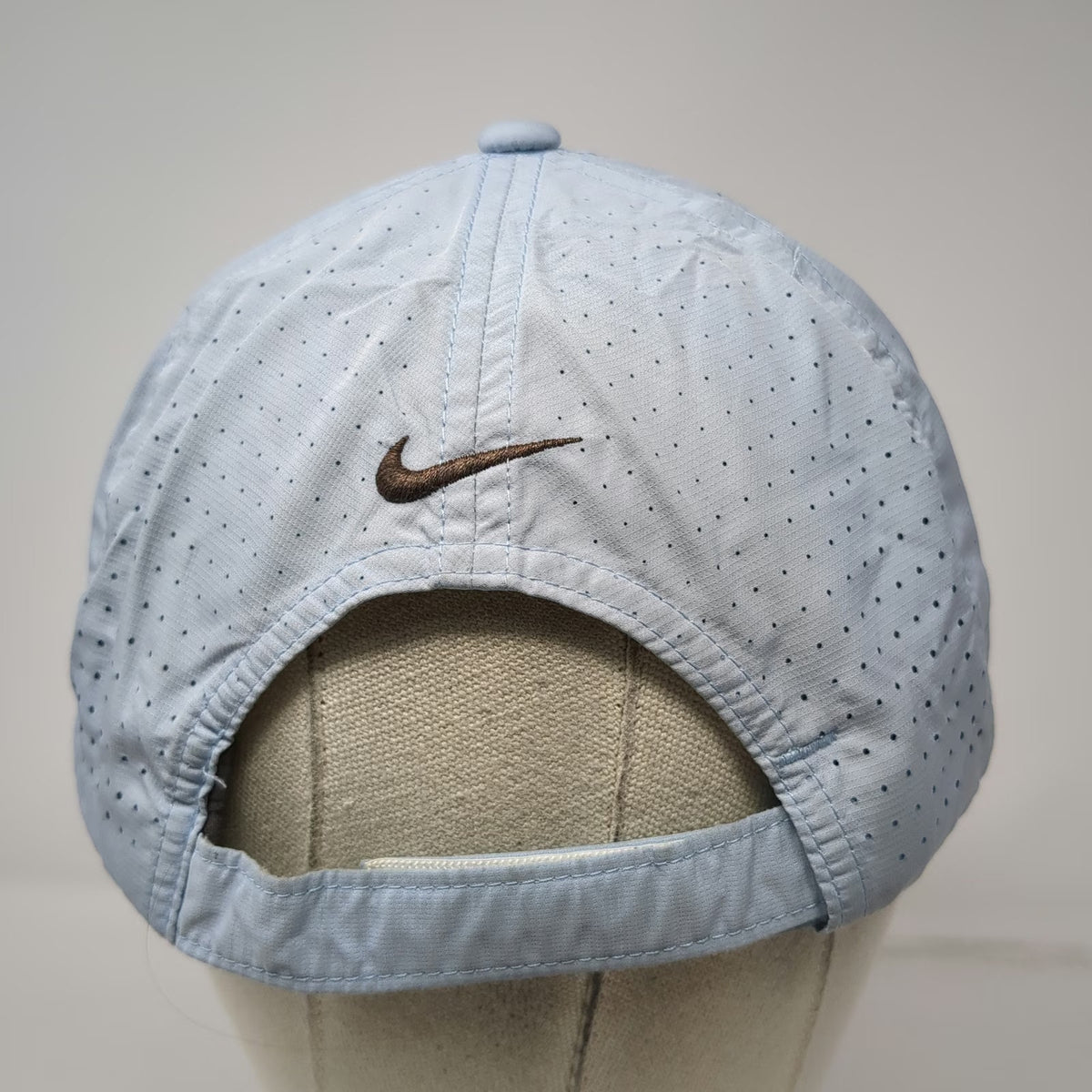 Nike Baseball Cap Blue One Size Golf 20XI Perforated Performance Strapback Hat