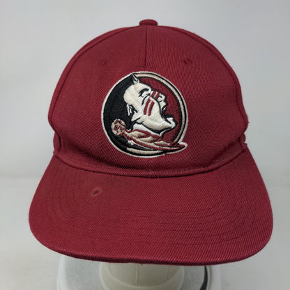 Florida State Seminoles Snapback Hat Red Embroidered Logo New Era 9Fifty NCAA