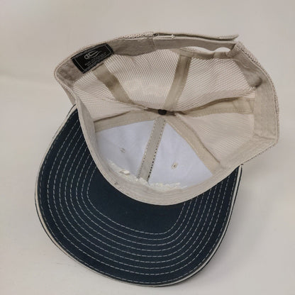 Quality Compressed Air Services Strapback Mesh Back Trucker Hat Blue OSFM