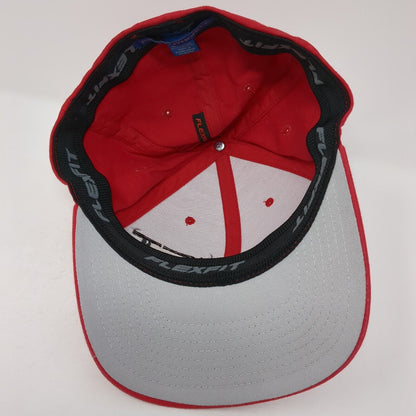 IGT Idaho Grading & Trucking Fitted Hat Red S/M Flexfit 6 Panel Port Authority