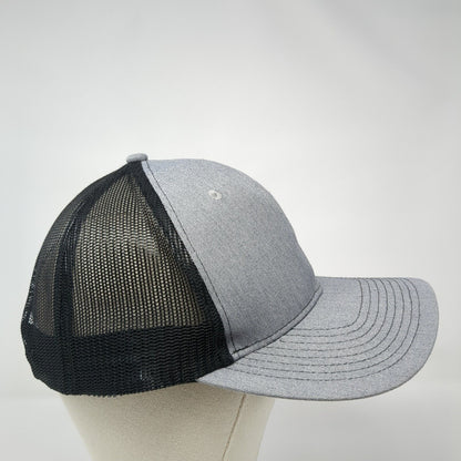 B&W Wrecker Service Snapback Trucker Hat Gray One Size Adjustable Port Authority
