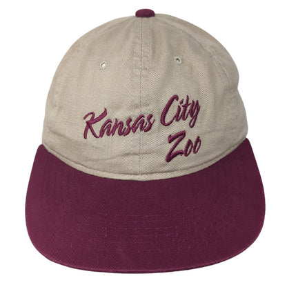 Kansas City Zoo Slideback Baseball Cap Multicolor One Size Adjustable Triangle