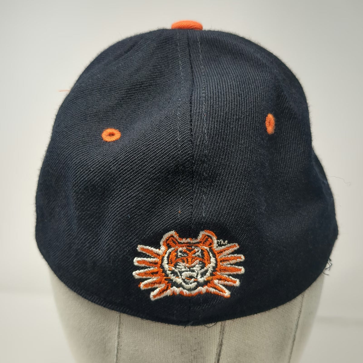 Idaho State Bengals NCAA Zephyr Cap Black Orange 6 7/8 Fitted Tiger Logo Hat