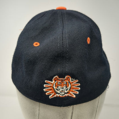 Idaho State Bengals NCAA Zephyr Cap Black Orange 6 7/8 Fitted Tiger Logo Hat