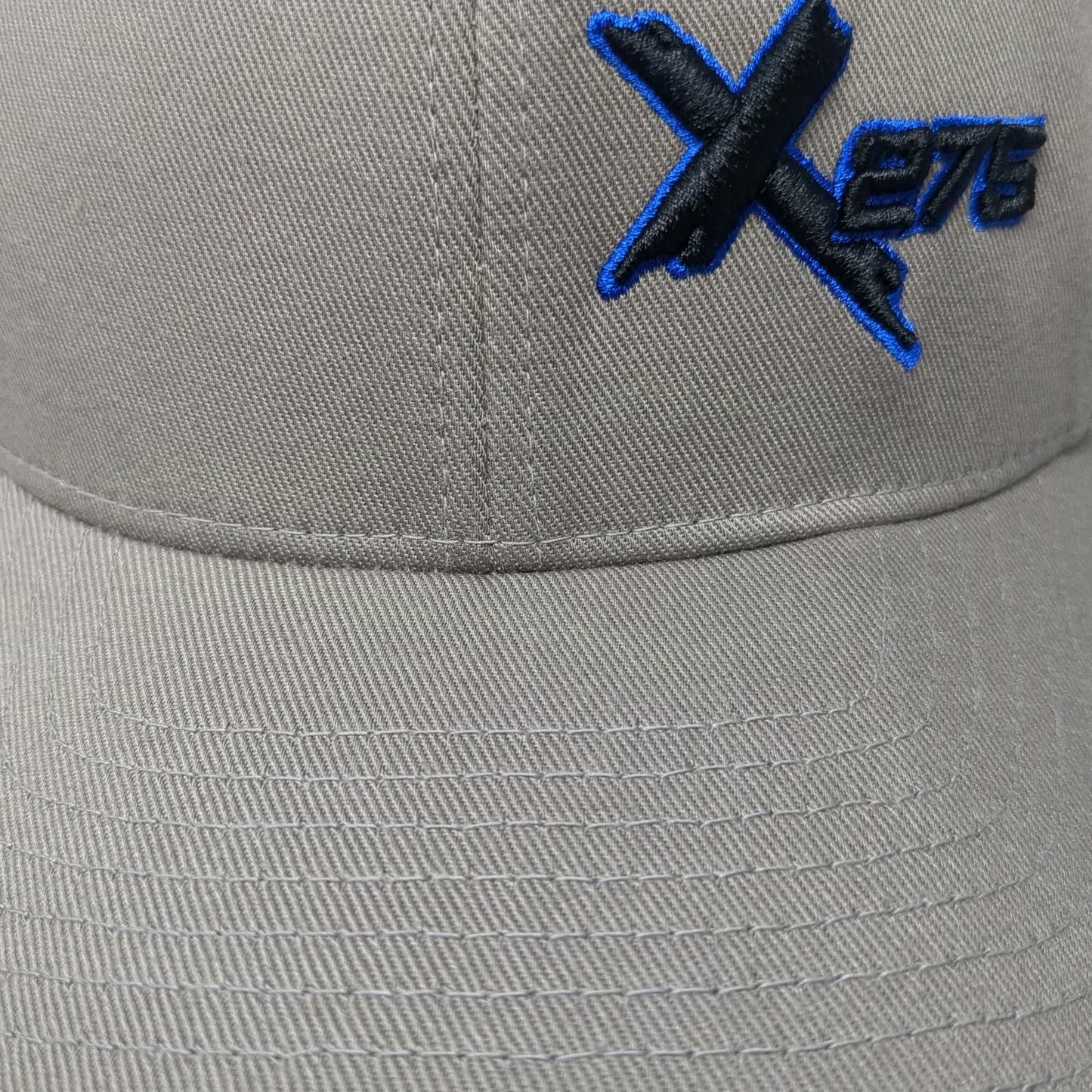 Flexfit Baseball Cap Gray XL X 275 The New World Order Hat Fitted Curved Brim