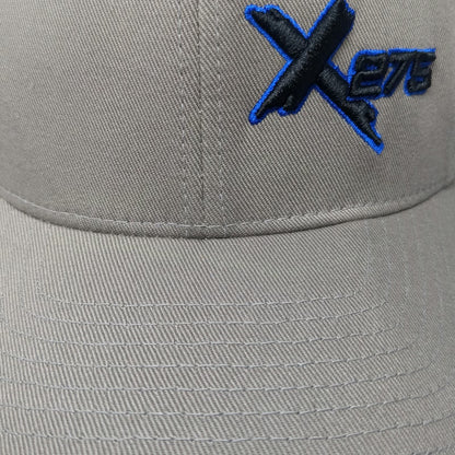Flexfit Baseball Cap Gray XL X 275 The New World Order Hat Fitted Curved Brim