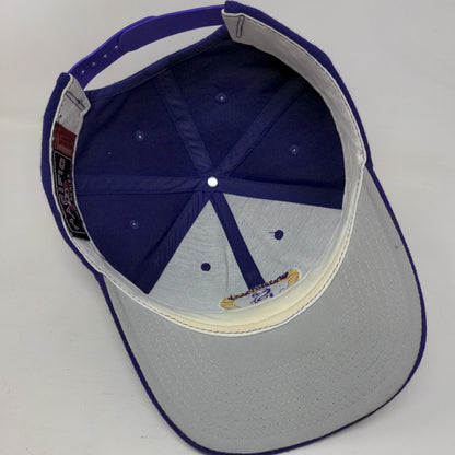Springville Tigers Snapback Hat Purple Adult Embroidered 6 Panel Pacific