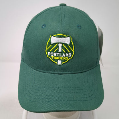 Portland Timbers MLS Collegiate Green One Size Strapback Cotton Soccer Cap Hat