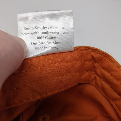 UTAH Est. 1896 Strapback Baseball Cap Orange OS Adjustable Smith Southwestern