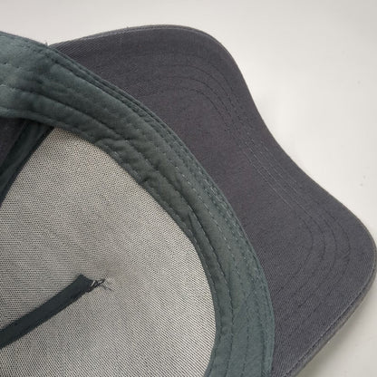 5 Panel Gray One Size Skypoint Climb Logo Embroidered Cotton Strapback Hat